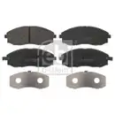 FEBI BILSTEIN 16680 Bremsbelagsatz für HYUNDAI
