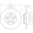 TEXTAR 92232603 Bremsscheiben 2 Stück RENAULT