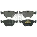 FEBI BILSTEIN 16312 Bremsbelagsatz für AUDI