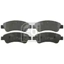 FEBI BILSTEIN 16432 Bremsbelagsatz für PEUGEOT, CITROËN, OPEL, DS