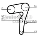 CONTINENTAL CTAM CT1155 Zahnriemen