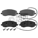 Febi Bremsscheiben Bremsbeläge Vorne für Citron C8 Peugeot 807 EBx