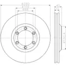 TEXTAR 92174803 Bremsscheiben 2 Stück ISUZU