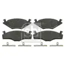 FEBI BILSTEIN 16005 Bremsbelagsatz für VW, SEAT