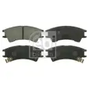 FEBI BILSTEIN 16541 Bremsbelagsatz für HYUNDAI