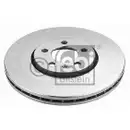 Febi Bilstein Bremsenset Scheiben 288 mm Bremsbeläge Warnkontakt vorn Polo 4 9N