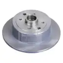 FEBI BILSTEIN 04525 Bremsscheiben 2 Stück hinten für OPEL