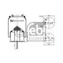 FEBI BILSTEIN 37637 Luftfederbalg für SCANIA