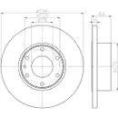 TEXTAR 93177500 Bremsscheiben 2 Stück IVECO
