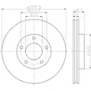 TEXTAR 92130303 Bremsscheiben 2 Stück MAZDA