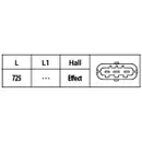 HELLA 6PU 009 121-861 Sensor, Nockenwellenposition