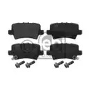 Febi Bilstein Bremsenset Bremsscheiben 260 mm voll Bremsbeläge hinten Civic VIII