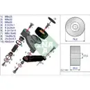 Reparatursatz Spannarm Keilrippenriemen Schaeffler Ina 533 0118 10 für Audi