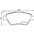 TEXTAR 2370503 PKW SBB