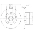 TEXTAR 92154303 Bremsscheiben 2 Stück AUDI