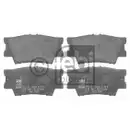 FEBI BILSTEIN 16651 Bremsbelagsatz für TOYOTA, LEXUS