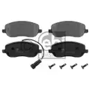 Febi Bremsscheiben Bremsbeläge Vorne für Fiat Croma 194x