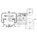 FEBI BILSTEIN 38453 Luftfederbalg für MERCEDES-BENZ