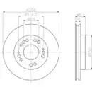 TEXTAR 92094700 Bremsscheiben 2 Stück MITSUBISHI