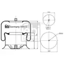 FEBI BILSTEIN 39513 Luftfederbalg für MERCEDES-BENZ