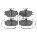 FEBI BILSTEIN 16241 Bremsbelagsatz für RENAULT, PEUGEOT