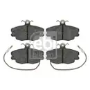 FEBI BILSTEIN 16241 Bremsbelagsatz für RENAULT, PEUGEOT