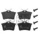 Febi Bremsscheiben Bremsbeläge Hinten für Citron Berlingo Multispace B9