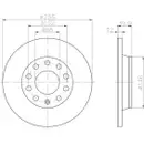 Textar Bremsenset Bremsscheiben Ø255 voll Bremsbeläge hinten Audi Seat
