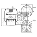 FEBI BILSTEIN 40255 Luftfederbalg