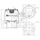FEBI BILSTEIN 40255 Luftfederbalg