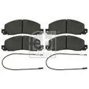 FEBI BILSTEIN 16443 Bremsbelagsatz für RENAULT, OPEL