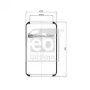 FEBI BILSTEIN 20927 Luftfederbalg