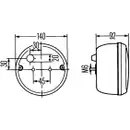 HELLA 2ZR 001 423-001 RFS Halogen