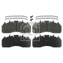 FEBI BILSTEIN 16778 Bremsbelagsatz für VOLVO, RENAULT, FORD