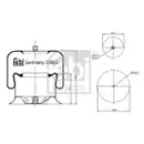 Federbalg Luftfederung Febi Bilstein 35692 für Mercedes Benz für Mercedes Benz
