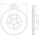 Textar Bremsenset Scheiben Ø300 Beläge vorn Ford Mondeo III bis Bj. 03/2007