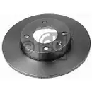 Original Febi Bilstein Bremsenset Bremsscheiben 239 mm voll Bremsbeläge vorn Gol