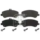 FEBI BILSTEIN 16808 Bremsbelagsatz für MERCEDES-BENZ