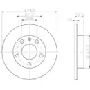 Textar Bremsenset Bremsscheiben Ø245 voll Bremsbeläge hinten Audi A4 Seat Exeo