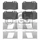 Febi Bilstein Bremsenset Scheiben 345 mm Bremsbeläge vorn MB M-Klasse W163