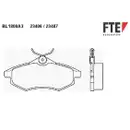 FTE BL1800A3 Scheibenbremsbelag-Satz