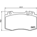 Textar Bremsenset Bremsscheiben Ø330 gelocht Bremsbeläge vorn WK Mercedes S