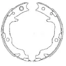 TEXTAR 91073400 PKW Bremsbacken