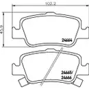 Textar Bremsenset Bremsscheiben Ø270 voll Beläge hinten Toyota Auris Corolla