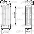 Ladeluftkühler Valeo 818241 für Ford