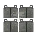 Febi Bilstein Bremsenset Scheiben 278 mm voll Bremsbeläge vorn Transporter 24