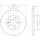 TEXTAR 92083703 Bremsscheiben 2 Stück VW