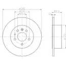 TEXTAR 92067003 Bremsscheiben 2 Stück OPEL