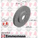 ZIMMERMANN 400.3679.20 Bremsscheiben 2 Stück MERCEDES-BENZ