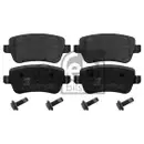 Febi Bremsscheiben Bremsbeläge Hinten für Fiat Croma 194x
